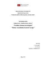 Research Papers 'Veselības sistēmas novērtējums. Ebolas vīrusslimības kontrole Latvijā', 1.