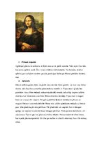 Essays 'Leonardo da Vinči glezna "Mona Liza"', 2.