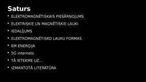 Presentations 'Elektromagnētiskais piesārņojums un tā ietekme uz kokaugiem', 2.