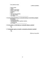 Term Papers 'Aseptikas un antiseptikas pasākumi nozokomiālās infekcijas ierobežošanai veselīb', 47.