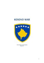 Research Papers 'Kosovo War', 1.