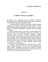 Summaries, Notes 'E.Kolba "Veimāras republika"', 1.