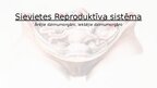 Presentations 'Reproduktīvā sistēma', 4.