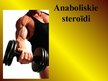 Presentations 'Anaboliskie steroīdi', 1.