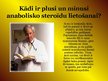 Presentations 'Anaboliskie steroīdi', 3.