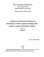 Research Papers 'Loģistikas funkcijas, ķēde, sistēmas, to mērķi, veidi, darbība un attīstība', 1.