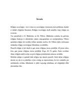 Research Papers 'Reliģiju tipoloģija', 3.