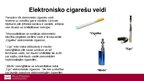 Presentations 'Elektroniskā cigarete', 4.