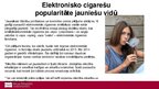 Presentations 'Elektroniskā cigarete', 8.