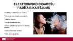 Presentations 'Elektroniskā cigarete', 9.