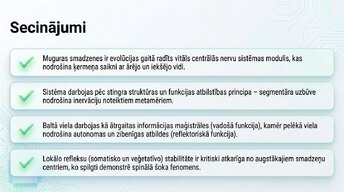 Presentations 'Muguras smadzenes: neiroloģiskā aparatūra un lokālie protokoli', 15.