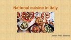Presentations 'Italy National Food', 1.