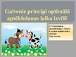 Presentations 'Galvenie principi optimālā apsēklošanas laika izvēlē govīm', 1.