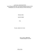 Essays 'Kas ir SEM?', 1.