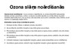 Presentations 'Ozona slānis', 7.