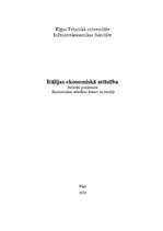 Research Papers 'Itālijas ekonomiskā attīstība', 1.