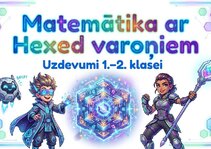 Presentations 'Matemātika ar Hexed varoņiem', 1.