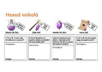 Presentations 'Matemātika ar Hexed varoņiem', 13.