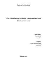 Research Papers 'Citu valodu ietekme uz latviešu valodu gadsimtu gaitā', 1.