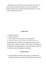 Research Papers 'Projekta pieteikums. Ekskursija "Pilis pavasara Latvijā"', 5.