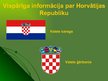Presentations 'Horvātija - apskates objekti, ekskursijas izveide, izmaksas', 2.
