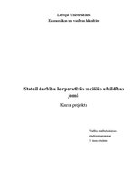 Research Papers 'Uzņēmuma "Statoil" darbība korporatīvās sociālās atbildības jomā', 1.