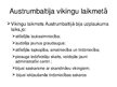Presentations 'Vikingu laikmets', 13.