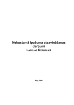 Term Papers 'Nekustamā īpašuma atsavināšanas darījumi Latvijas Republikā', 1.