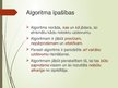 Presentations 'Algoritmi', 3.
