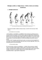 Summaries, Notes 'Bioloģijas saistība ar reliģiju temata "Cilvēka rašanās un evolūcija" skaidrošan', 1.