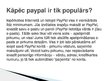 Presentations 'Informācija par PayPal pielietojumu', 10.