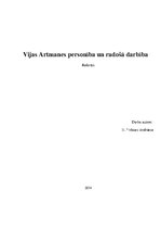 Research Papers 'Vija Artmane', 1.