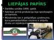 Presentations 'Papīra ražošanas vēsture Latvijā', 9.
