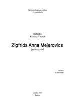 Research Papers 'Zigfrīds Anna Meierovics', 1.