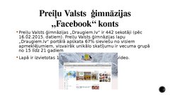 Research Papers 'Sociālo tīklu nozīme Latvijas vispārizglītojošajās dienas skolās', 35.