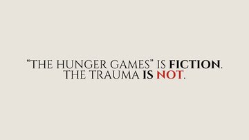 Presentations 'Psychological Trauma in  “The Hunger Games” and Real-Life Child Soldiers', 7.