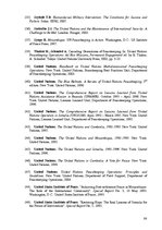 Term Papers 'Miera uzturēšana pēc aukstā kara: ANO misijas', 98.