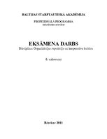 Research Papers 'Organizācijas reputācija un korporatīvā kultūra', 1.