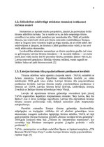 Research Papers 'Latvijas tautsaimniecības nozares apraksts - tūrisms', 6.