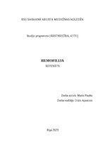 Research Papers 'Hemofīlija', 1.
