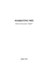 Research Papers 'Marketing Mix', 1.