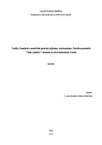 Research Papers 'Vasilija Kandinska teorētiskie principi, daiļrades raksturojums', 1.