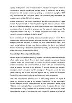 Essays 'The importance of personal responsibility', 6.
