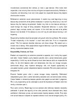 Essays 'The importance of personal responsibility', 8.