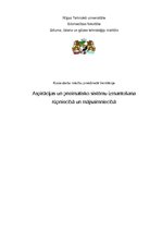 Research Papers 'Aspirācijas un pneimatisko sistēmu izmantošana rūpniecībā un mājsaimniecībā', 1.