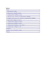Research Papers 'Administratīvā atbildība un administratīvie pārkāpumi', 1.
