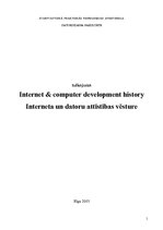 Research Papers 'Internet & Computer Development History - Interneta un datoru attīstības vēsture', 1.