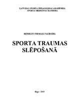 Research Papers 'Sporta traumas slēpošanā', 1.