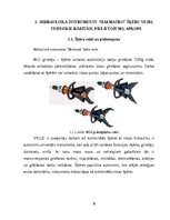 Research Papers 'Hidrauliskā instrumentu “Halmatro” šķēru veidi, tehniskie rādītāji, pielietojums', 4.