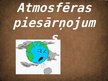 Presentations 'Atmosfēras piesārņojums', 1.